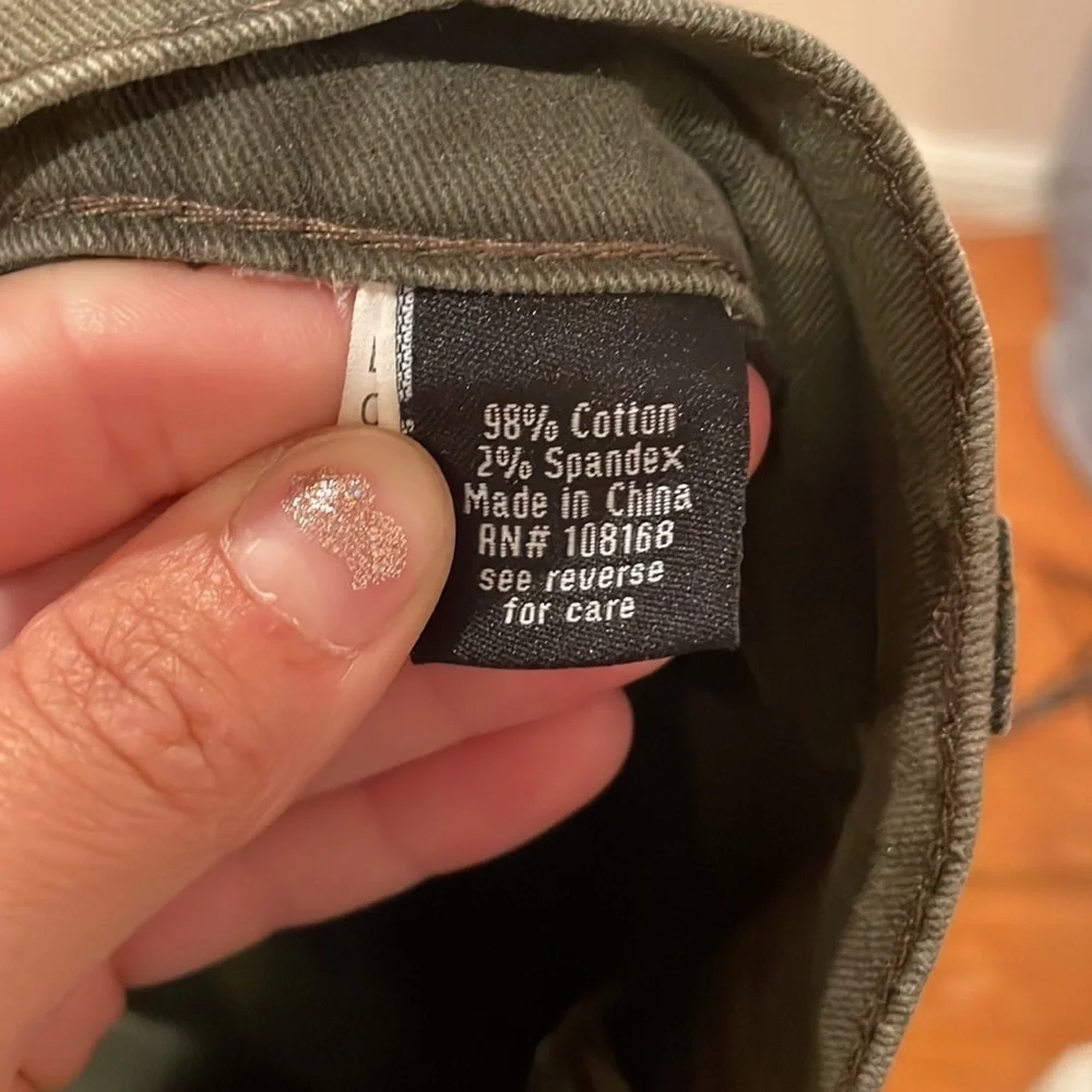 🤎Mens RSQ Pants 🤎 WAIST SIZE 30 CAMO GREEN​​​​​ - Picture 6 of 7